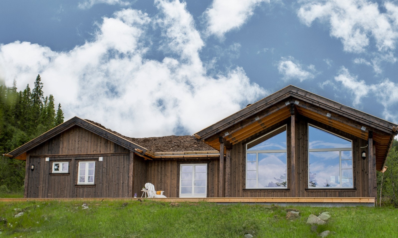 Hytte i Rislelia Tempelseter - Lys, trivelig hytte med flott utsikt og lang solgang. Galleribilde