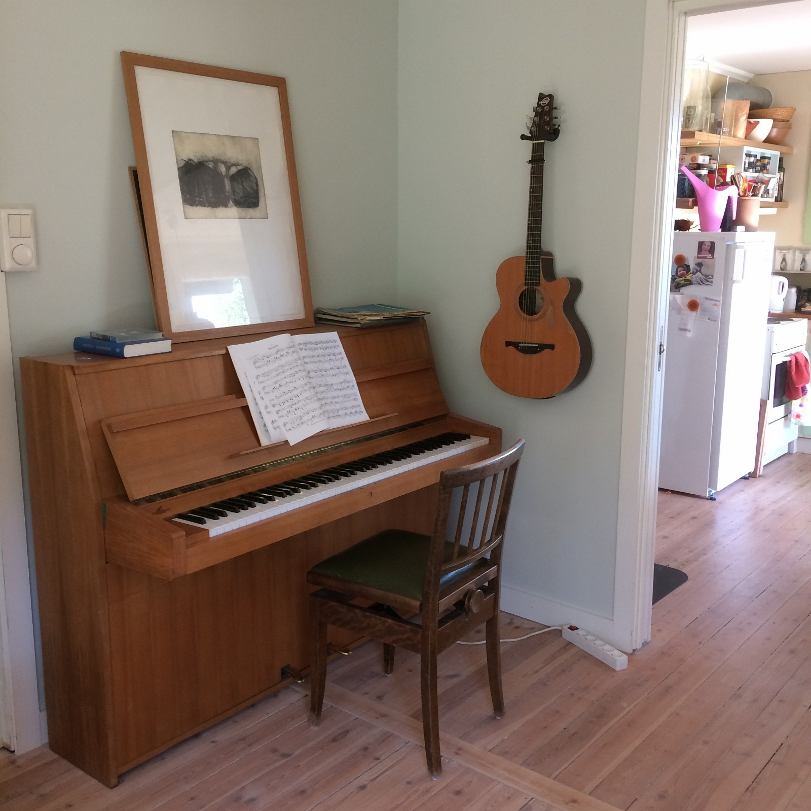 Piano i stua Galleribilde