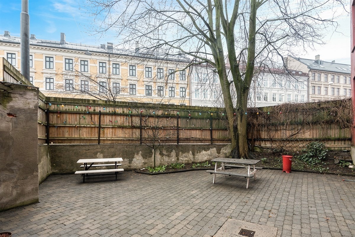 Bakgården Galleribilde