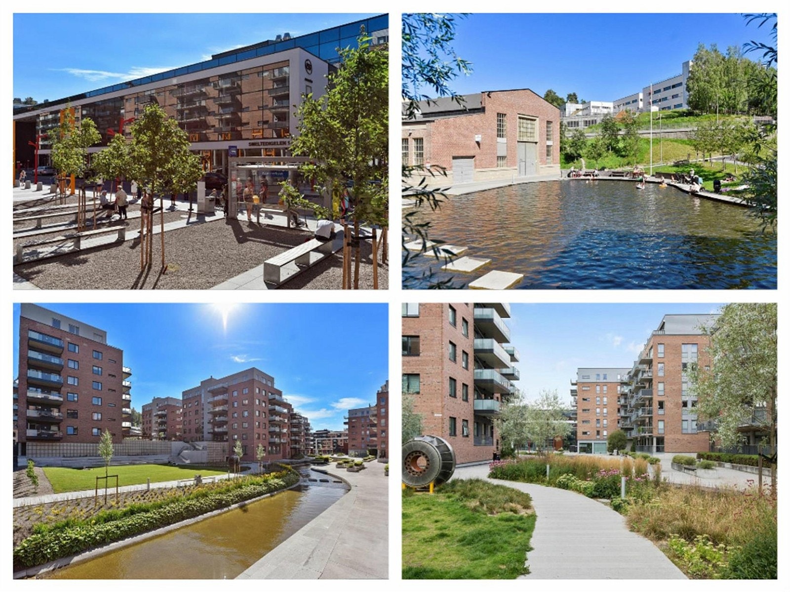 En liten sykkeltur eller spasertur unna finner du Svartdalsparken og Svartdal med vegetasjon og turstier langs Alna. I nærområdet finner du også Oslo sentrum og Bjørvika med alt av byens fasiliteter. Galleribilde