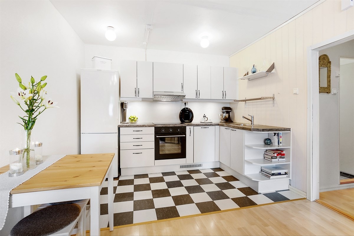 Nye fronter og benkeplate i 2018. Galleribilde