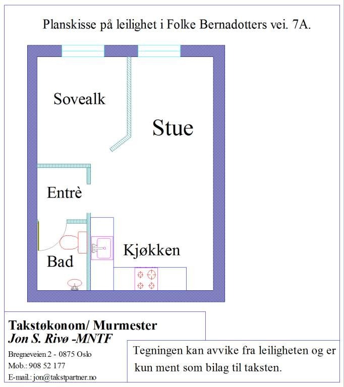 Plantegning. Galleribilde