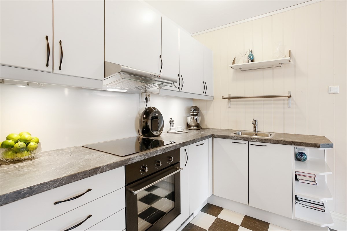 Nye fronter og benkeplate i 2018. Galleribilde