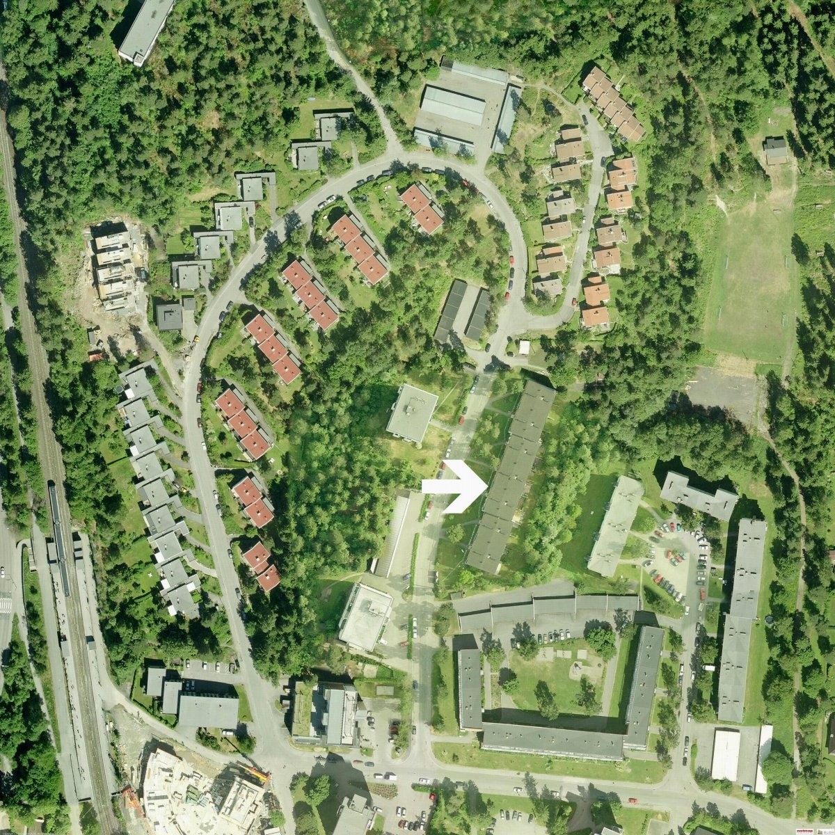 Flyfoto Galleribilde