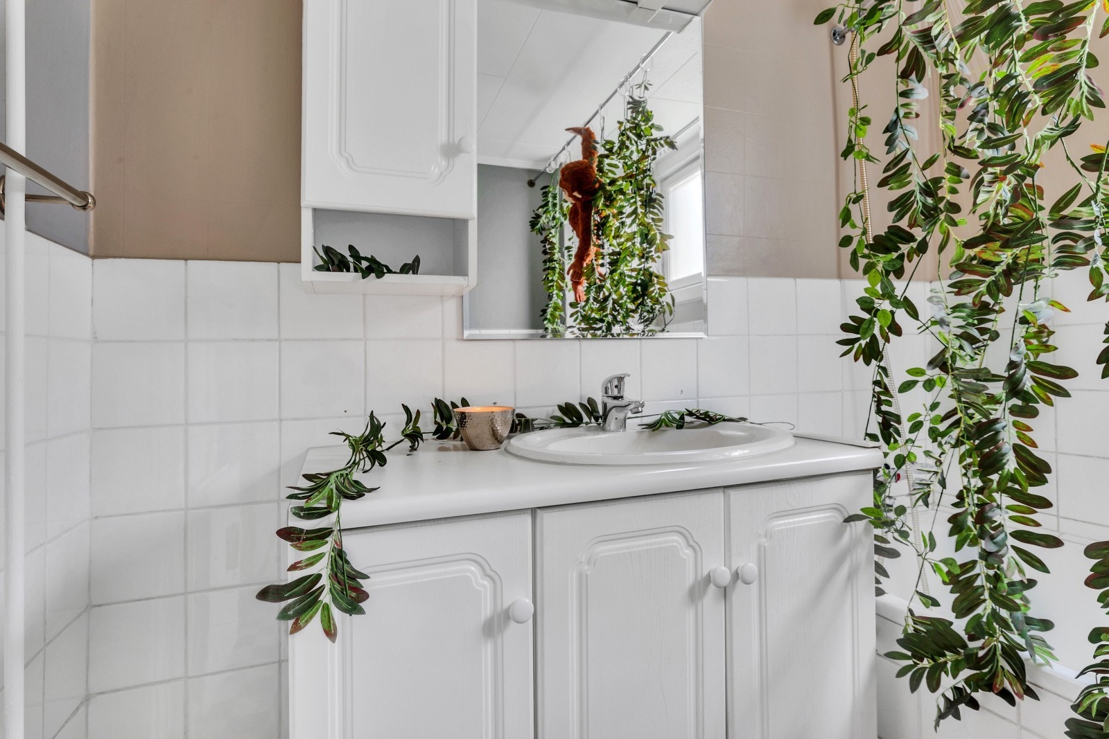 Varmtvann er inkludert i de lave felleskostnadene. Galleribilde