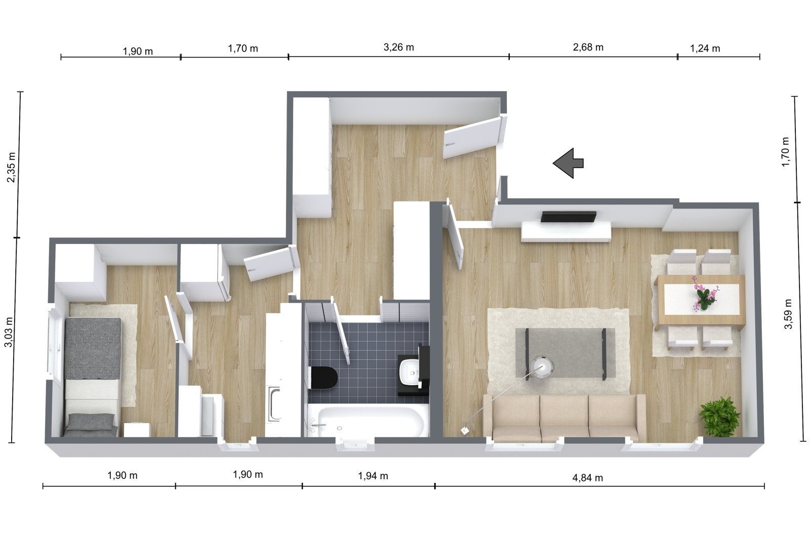 Dagens planløsning Galleribilde