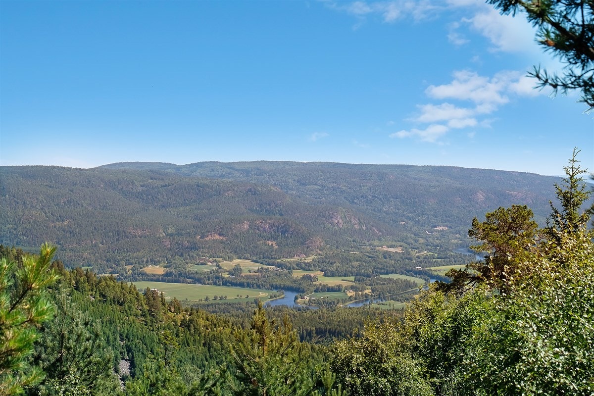 Her har du en helt fantastisk utsikt Galleribilde