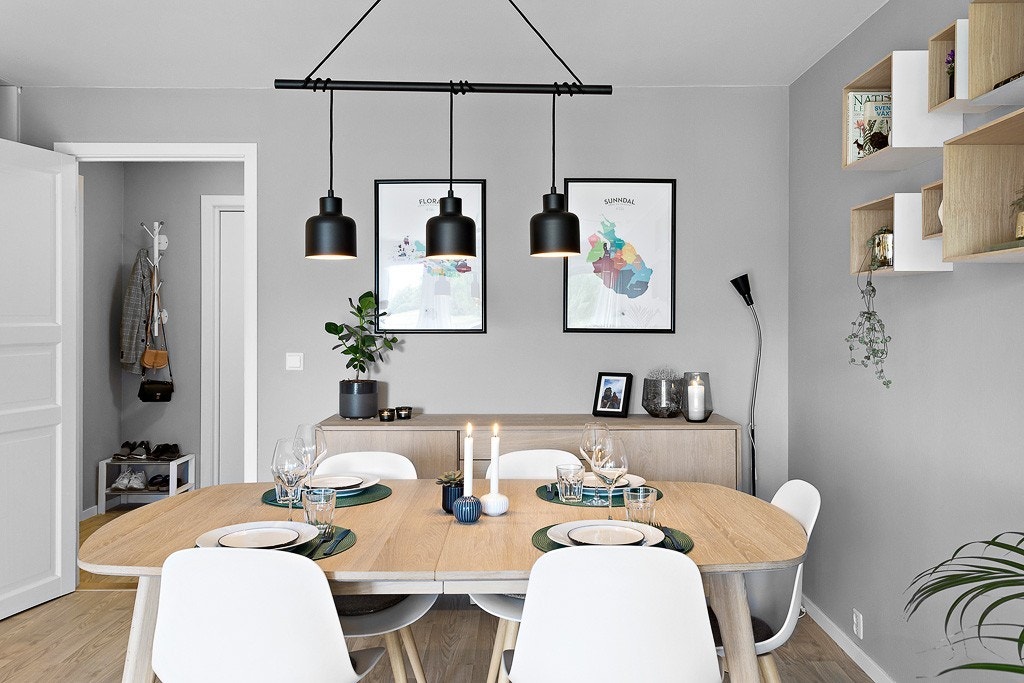 Hyggelig spiseplass. Galleribilde