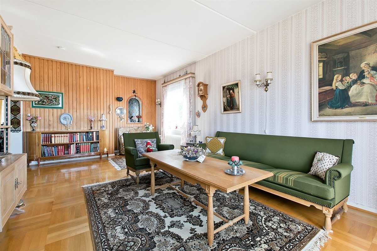 Stuen er enkel og innrede Galleribilde