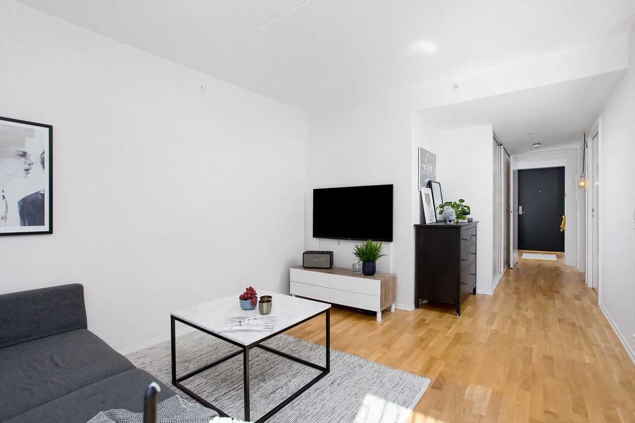 Leiligheten har gode innredningsmuligheter. Galleribilde