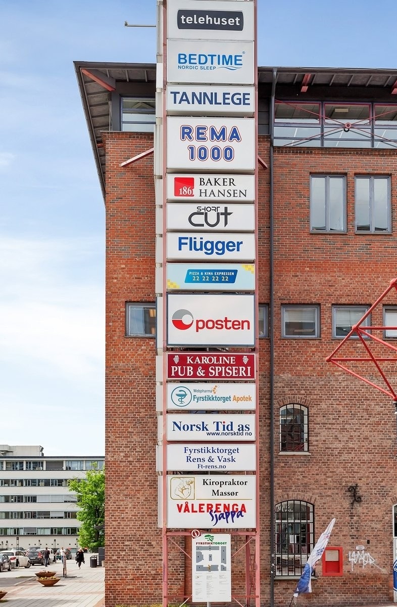 Mange butikker i rundt Fyrstikktorget Galleribilde