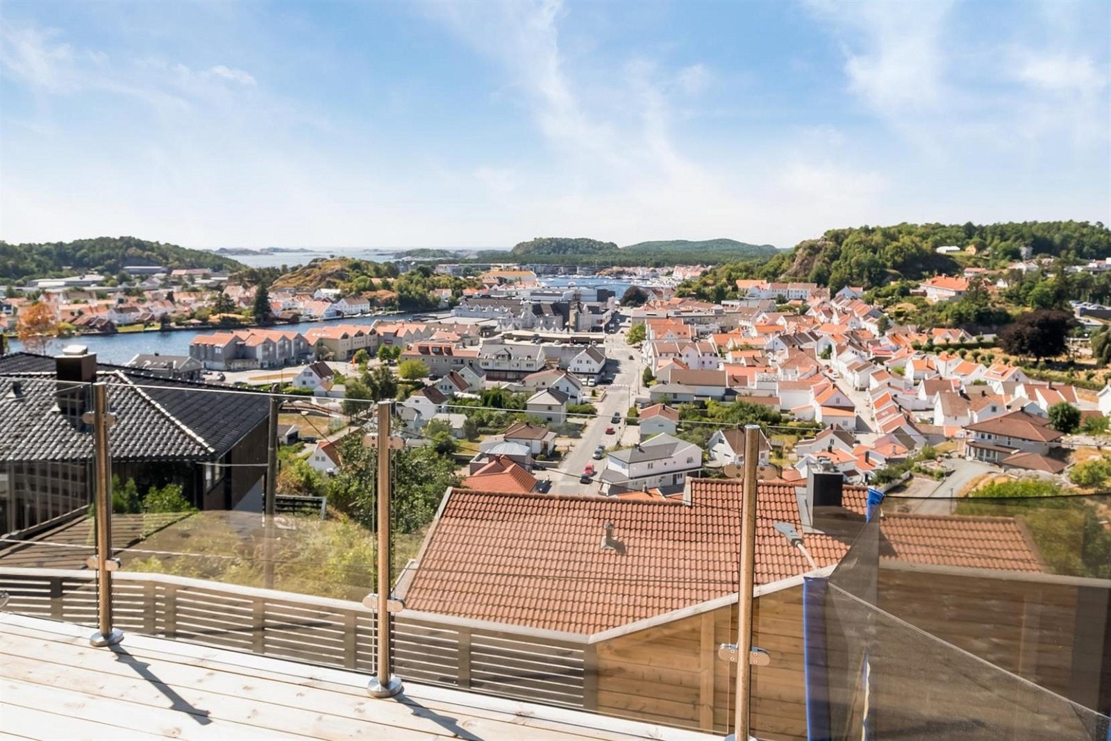 Flott utsikt. Galleribilde