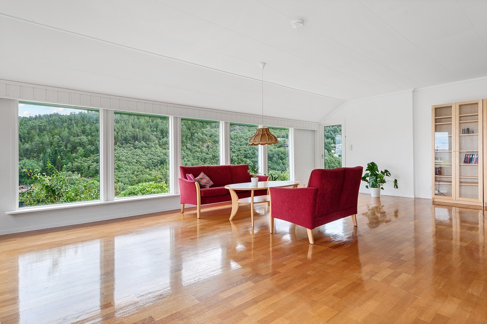 Utgang til hage fra stuen Galleribilde