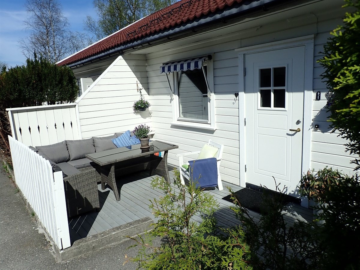 Solrik område foran Galleribilde