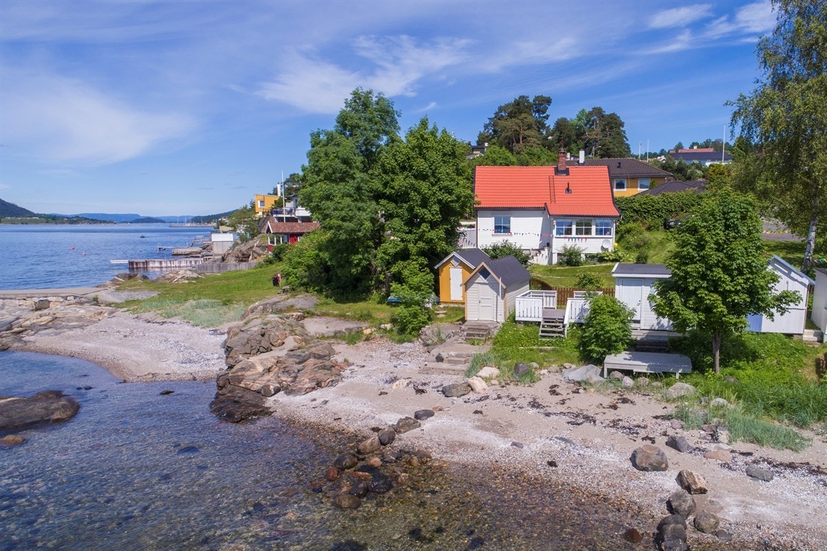 Villa Åsens Badestrand Galleribilde