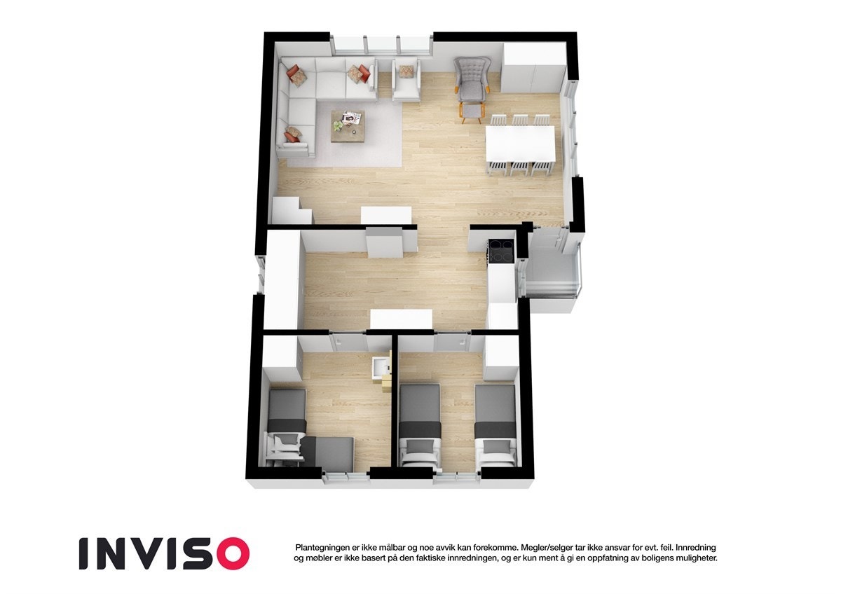 3dplan og 1 Galleribilde