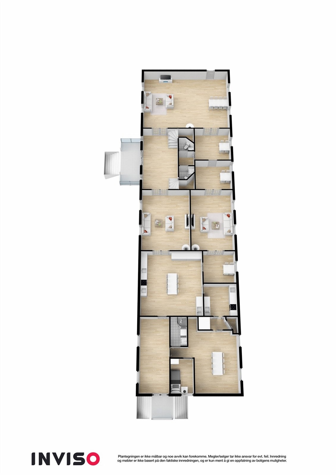 1 etage. 3D Galleribilde