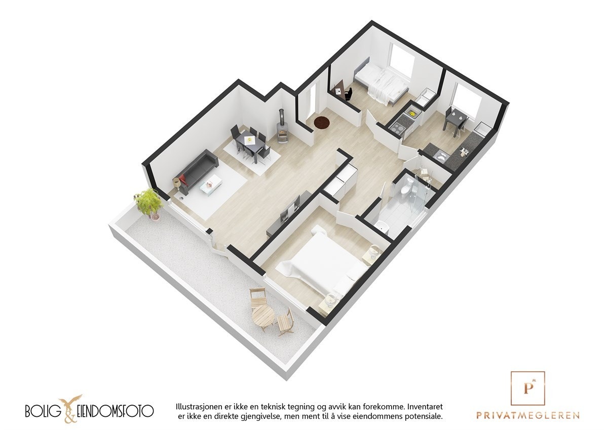 Plantegning. Galleribilde