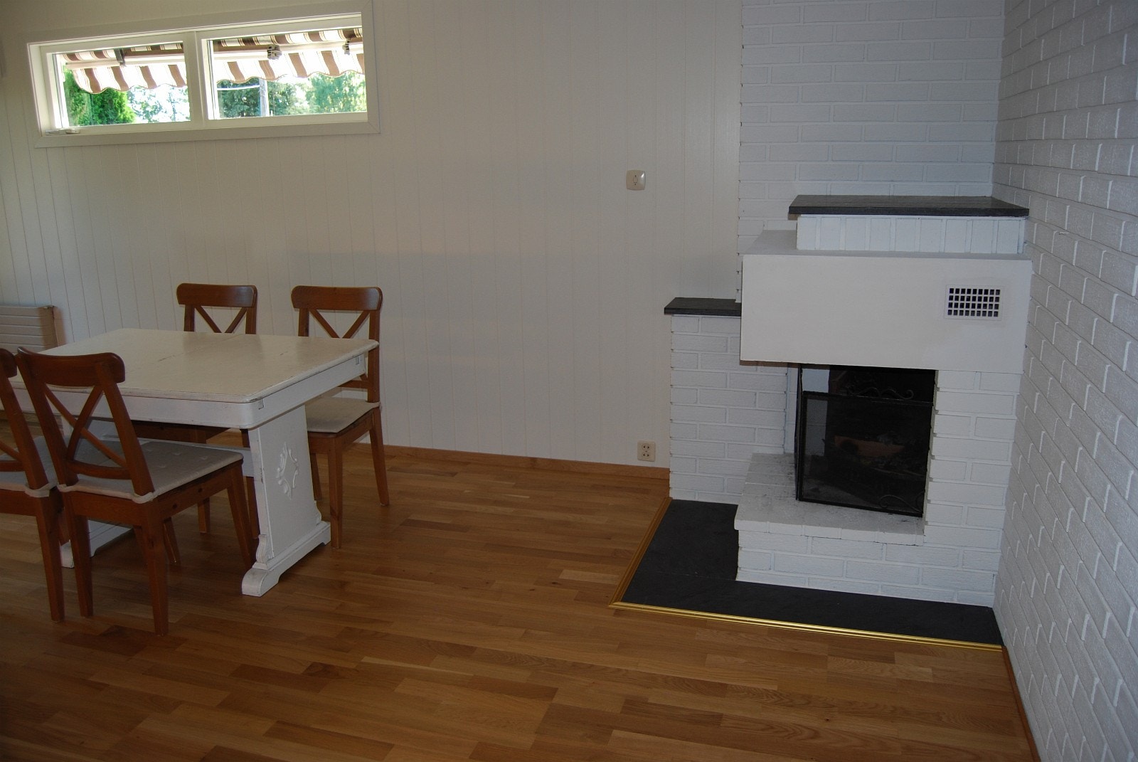 Stue med peis Galleribilde