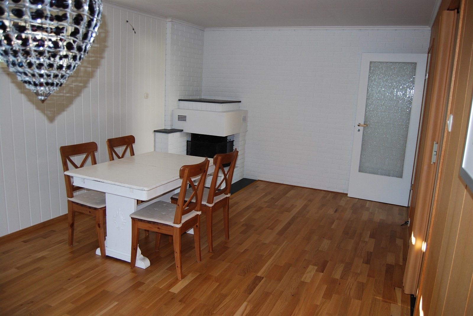 Stue med peis Galleribilde