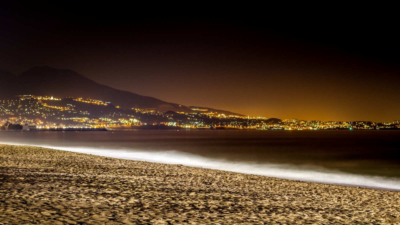 Stranden i Fuengirola Galleribilde