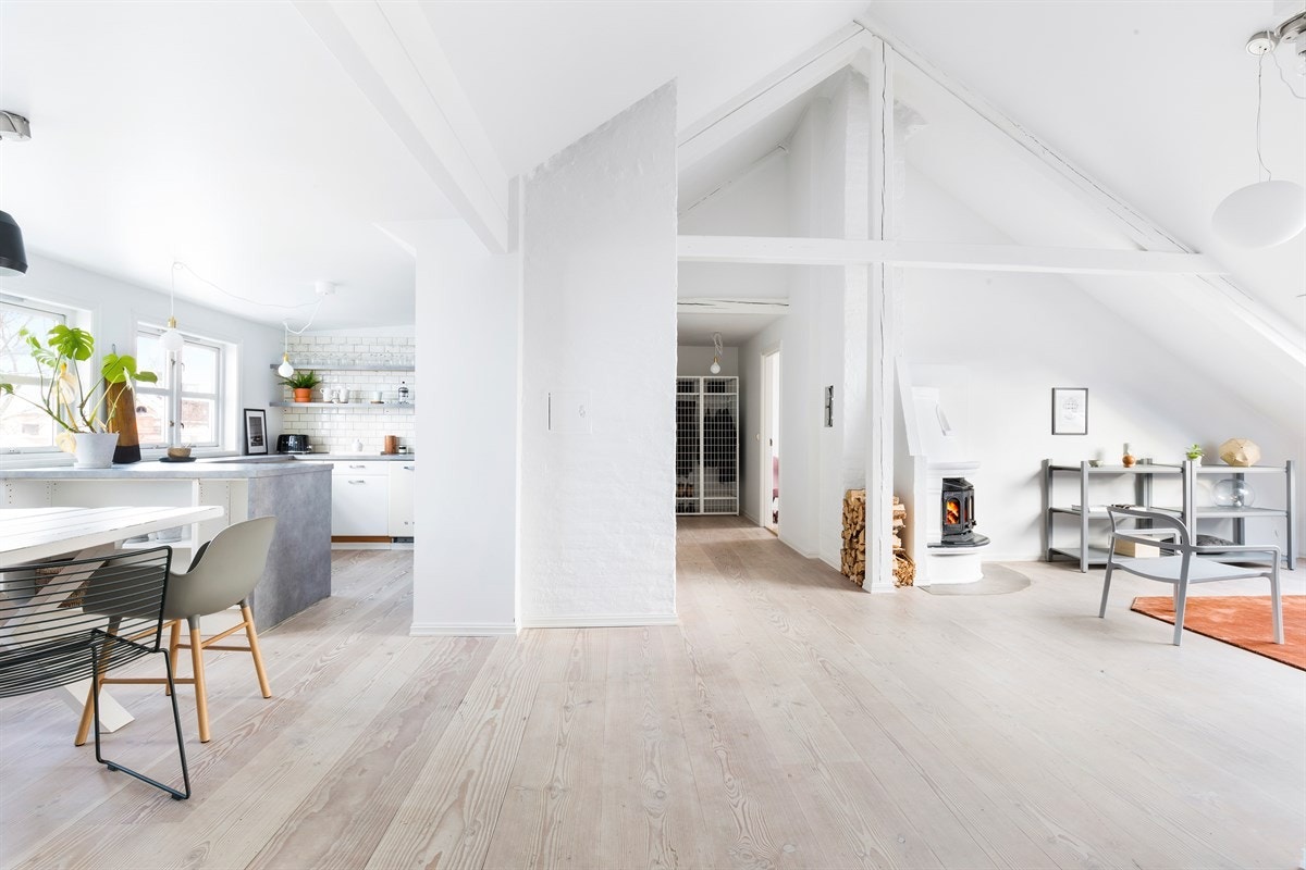 - Åpen romfølelse bidrar til den gode romfølelsen - Galleribilde