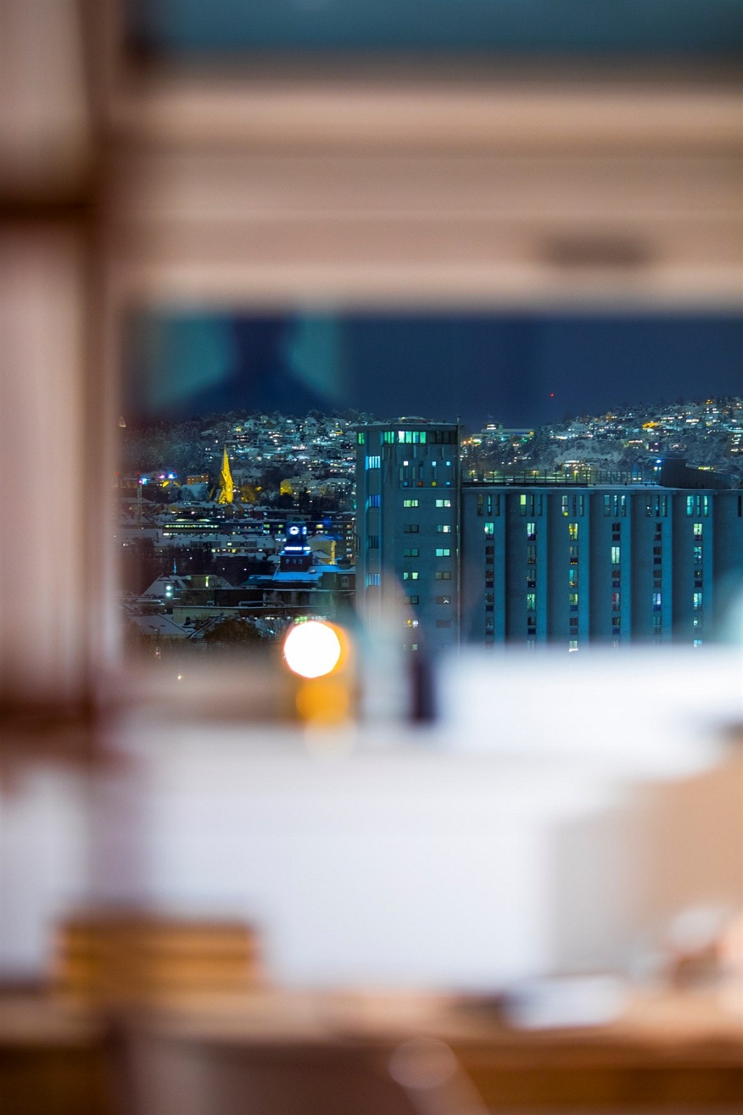 - Utsikt på kveldstid - Galleribilde