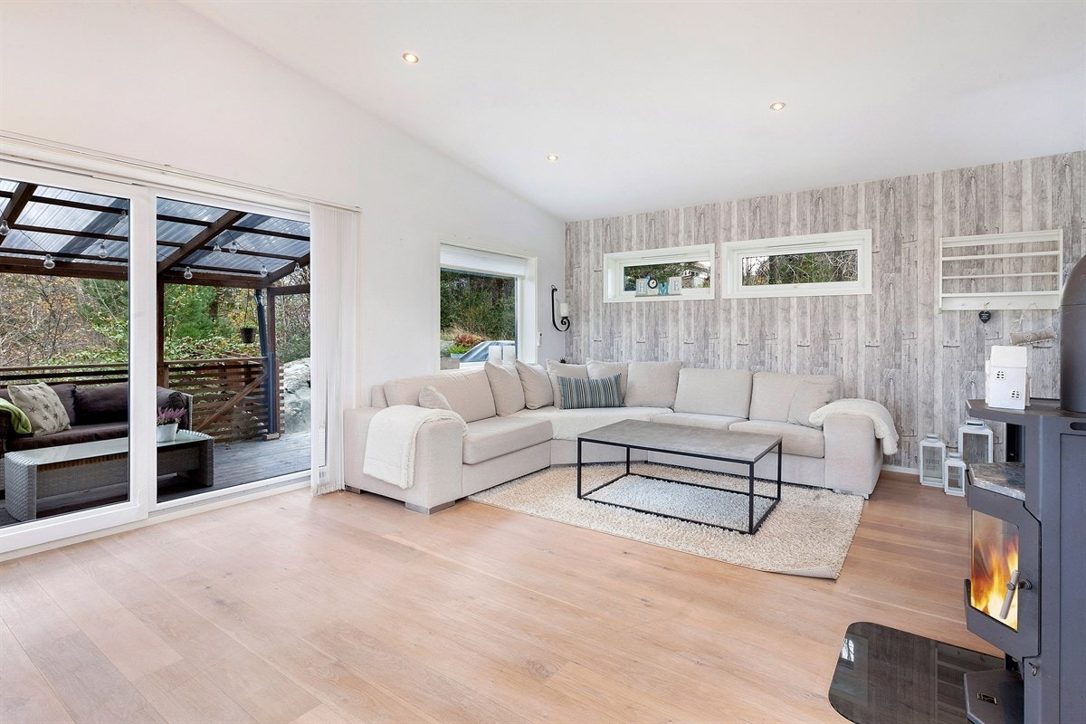 En lekker del av flermannsbolig beliggende i byggets 2. etg. Galleribilde