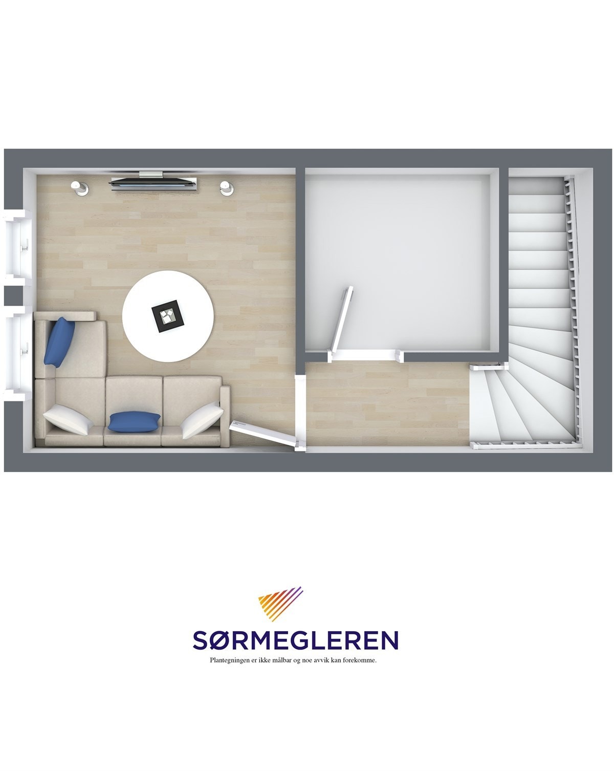 Plantegning 2. etg. Galleribilde