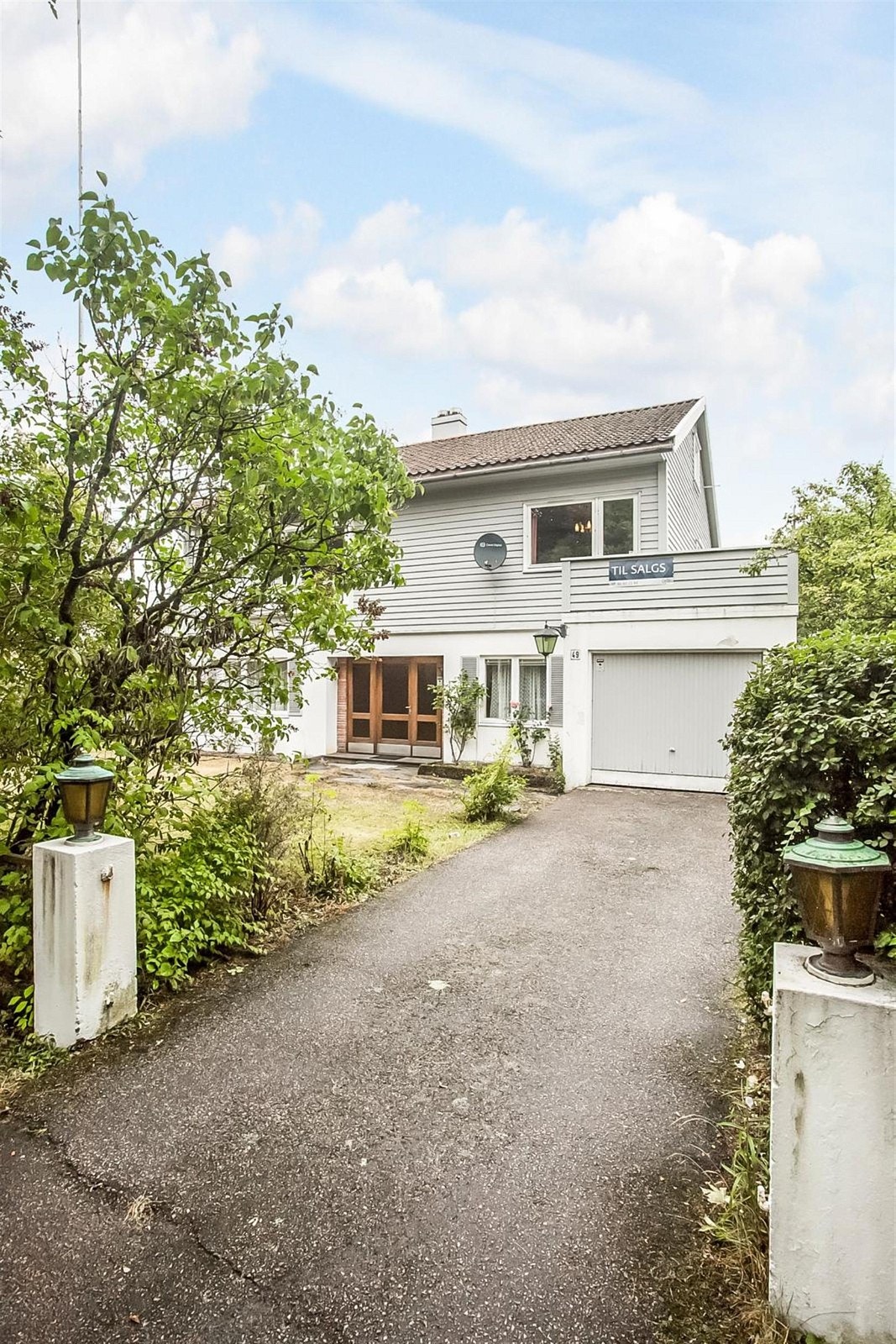 Flott inngangsparti. Galleribilde