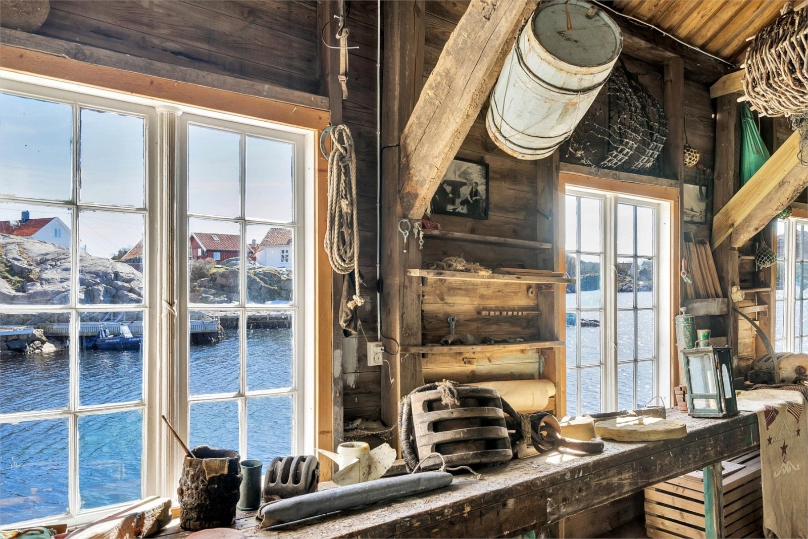 Båtbyggeriet - her har tiden stått stille.. Galleribilde