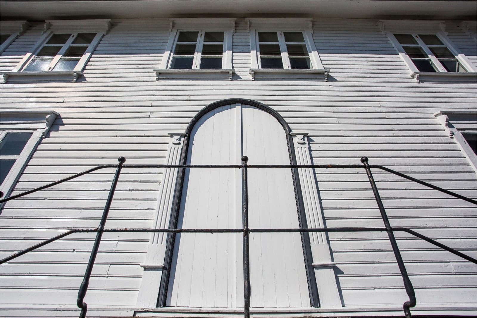 Hovedinngang til Bugtehuset Galleribilde