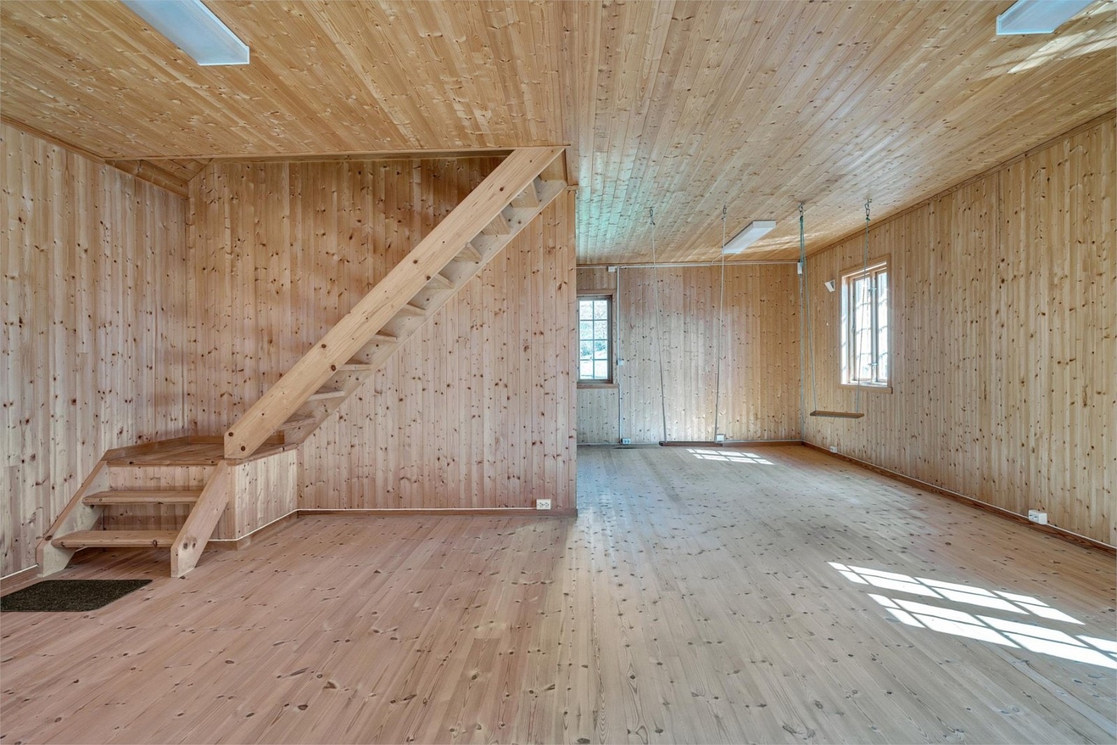 Trimhuset - her fra 1.etasjen Galleribilde