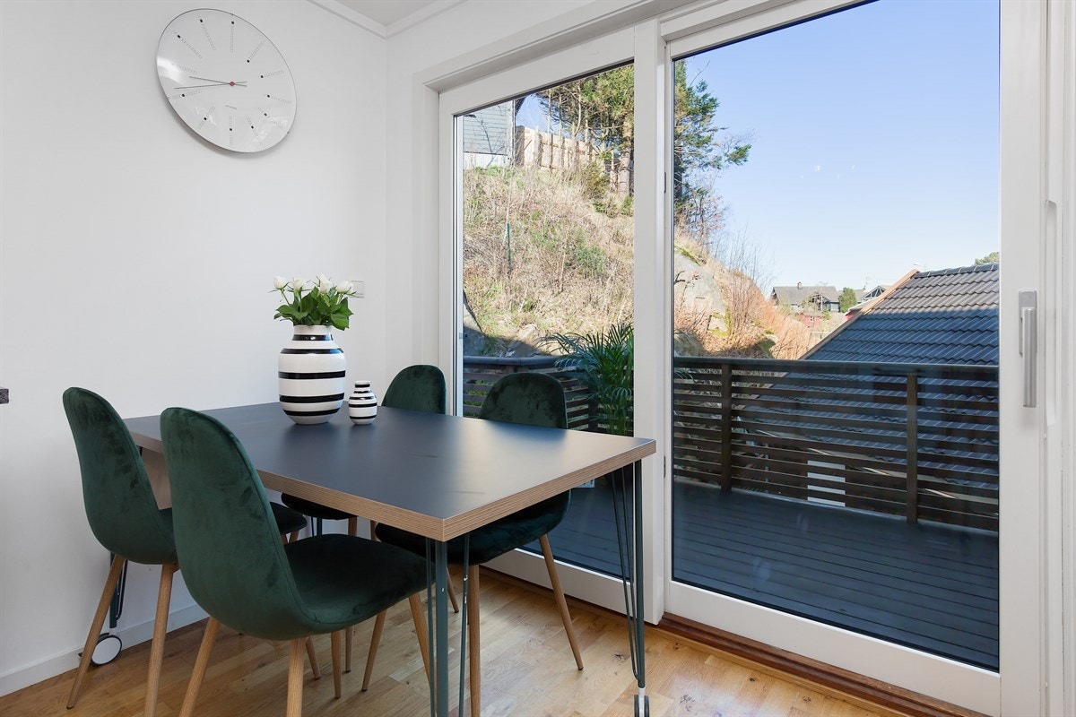 Skyvedør til terrassen Galleribilde