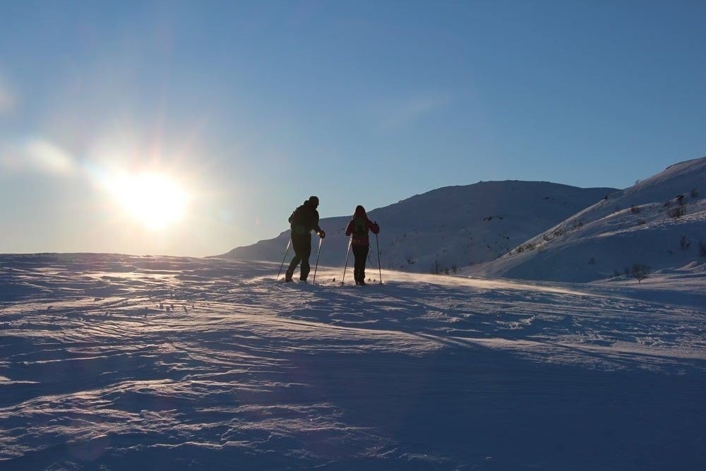 Flott skiterreng Galleribilde