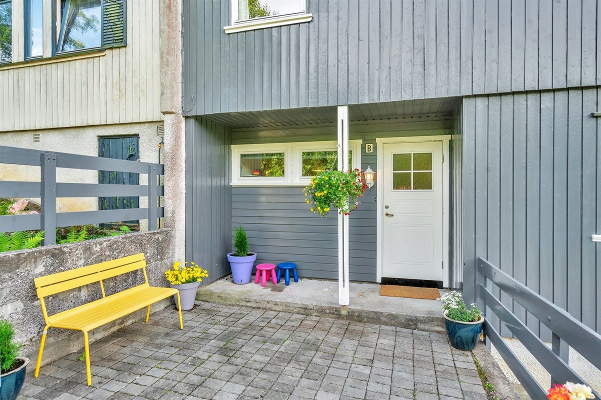 Hyggelig inngangsparti Galleribilde