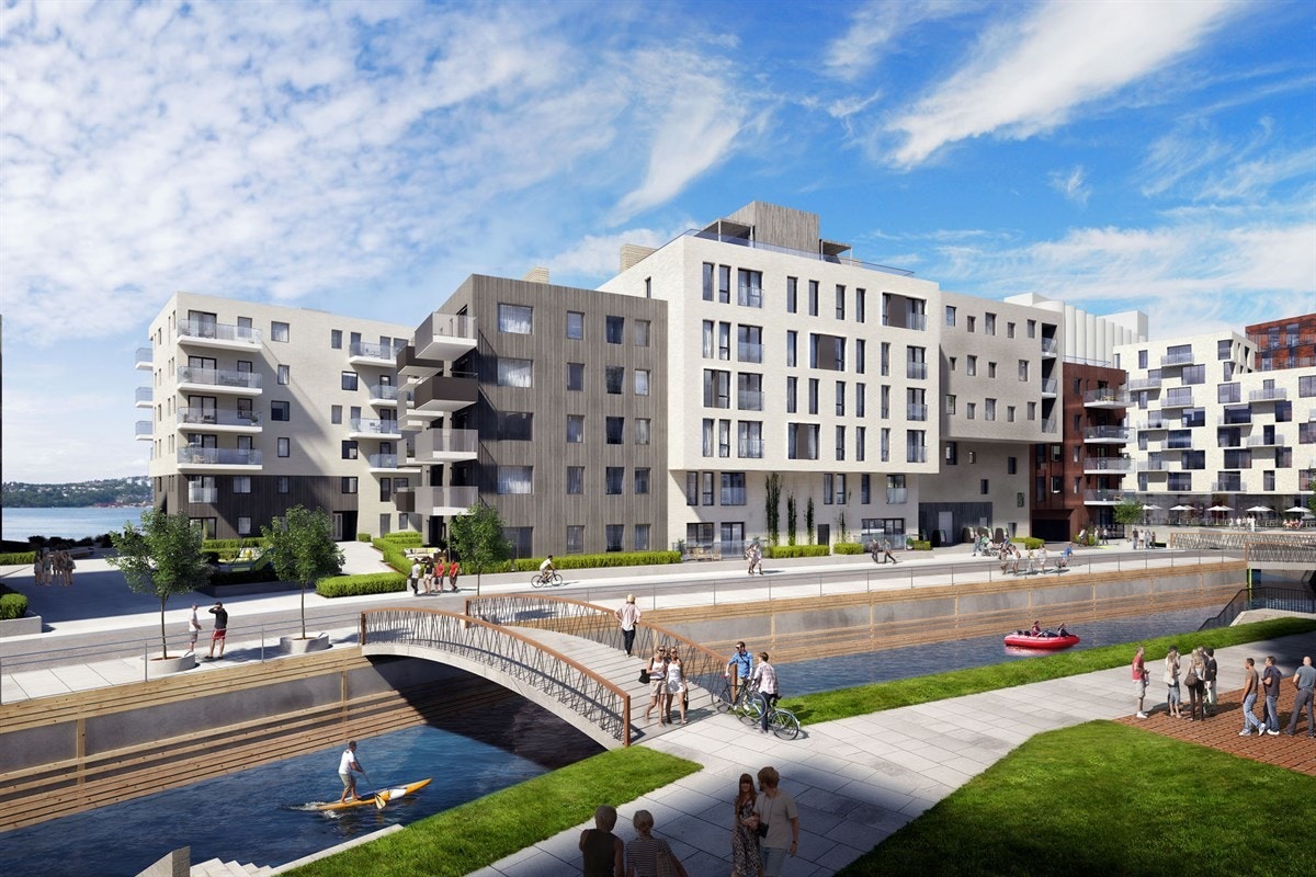 Kanalen Galleribilde