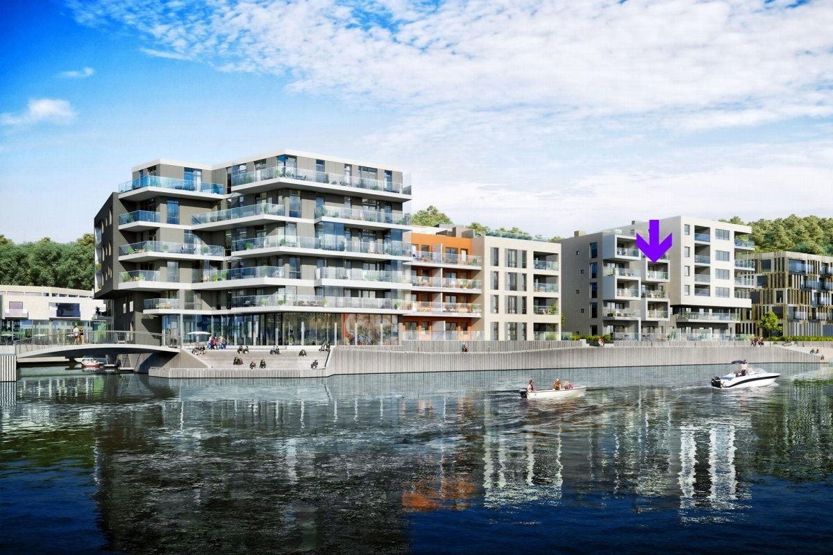 Fasade Kanalbyen - Sjølystveien 40-60 Galleribilde