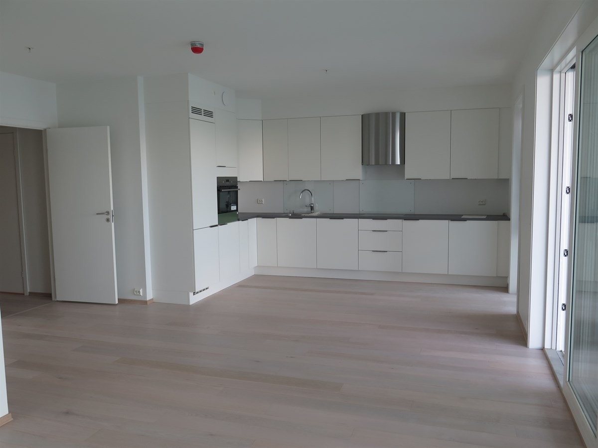 Kjøkken fra strai med integrerte hvitevarer Galleribilde