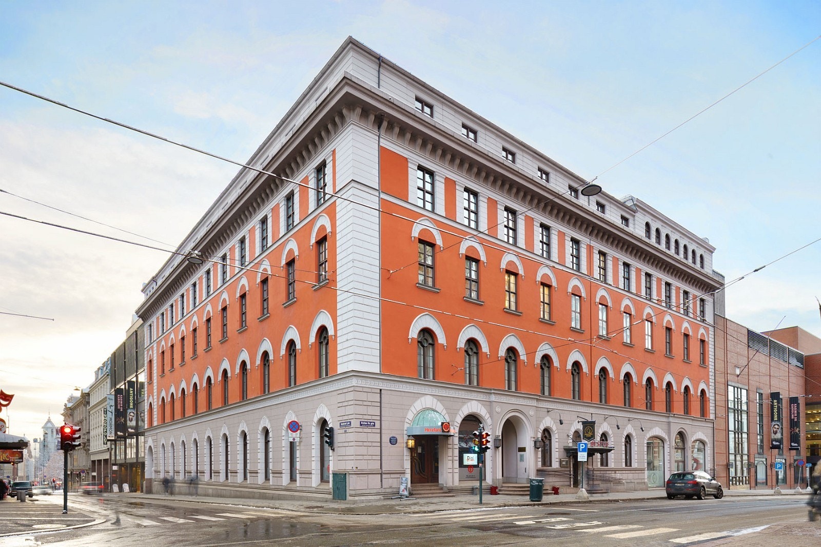 Håndverkergården - hjørnet av Rosenkrantz gate og Kristian IV gate. Galleribilde