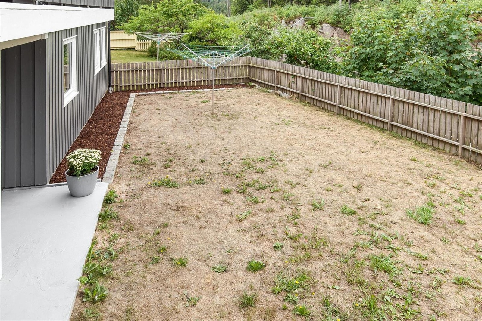 Hage med flere muligheter. Galleribilde