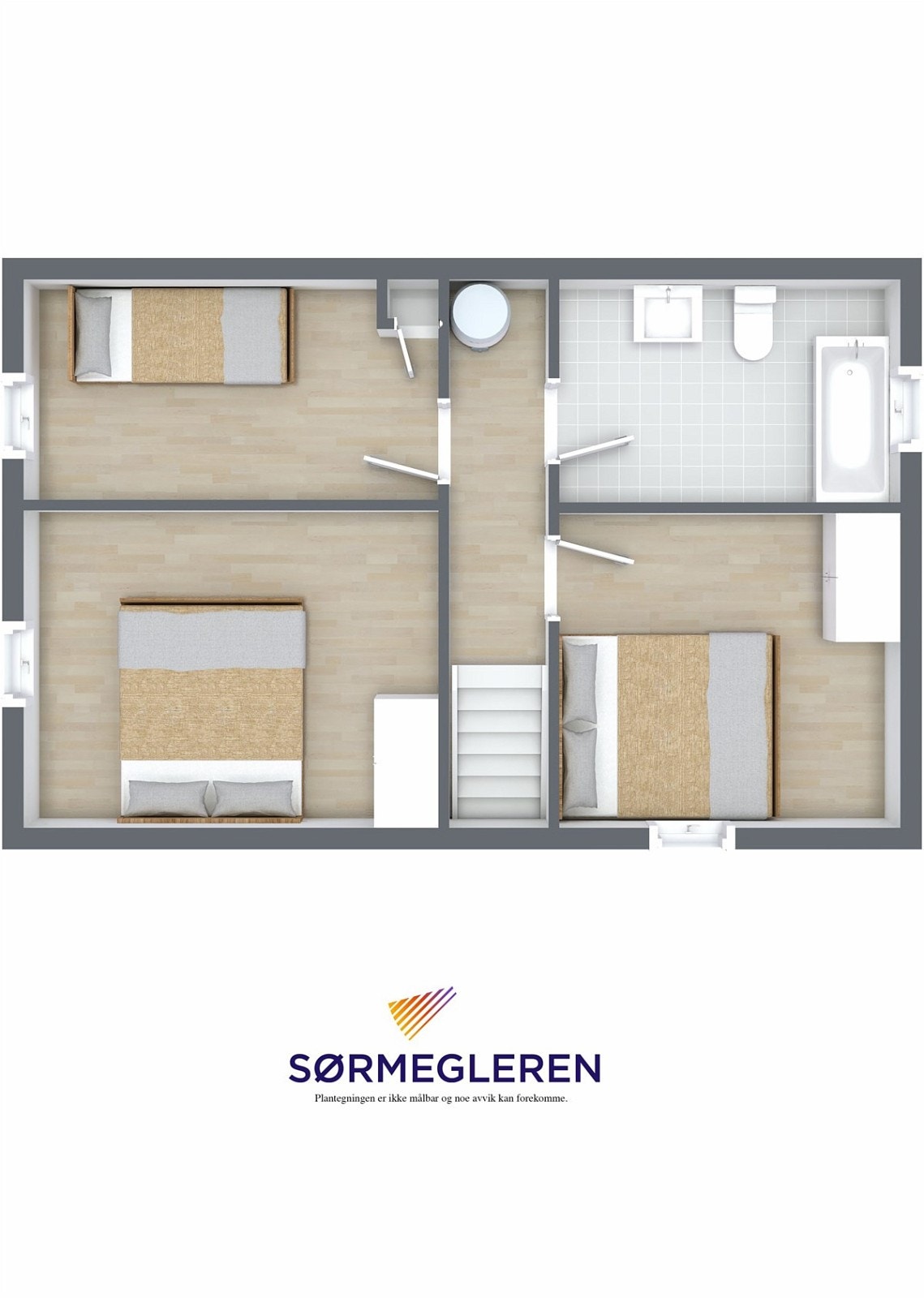 Plantegning 2. etg Galleribilde