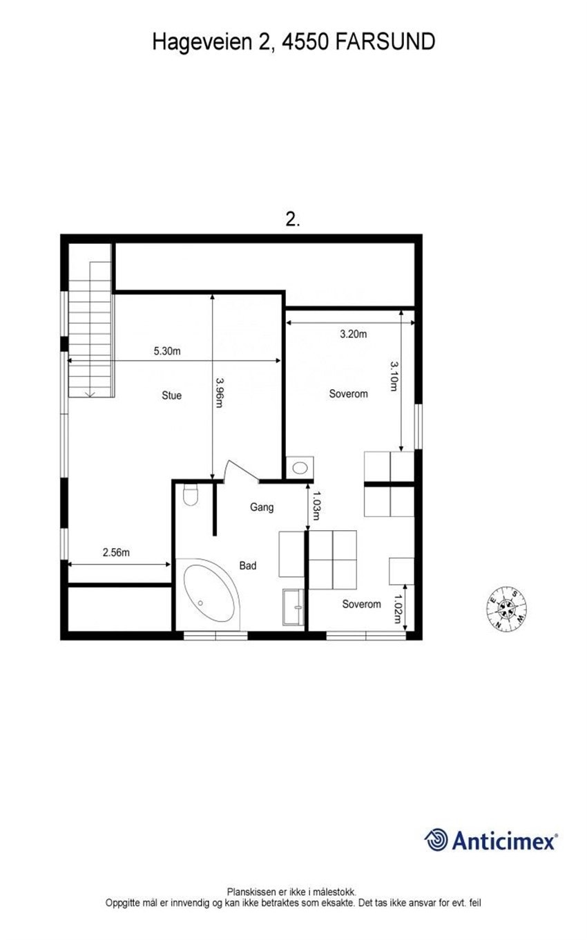 Planskisse Galleribilde