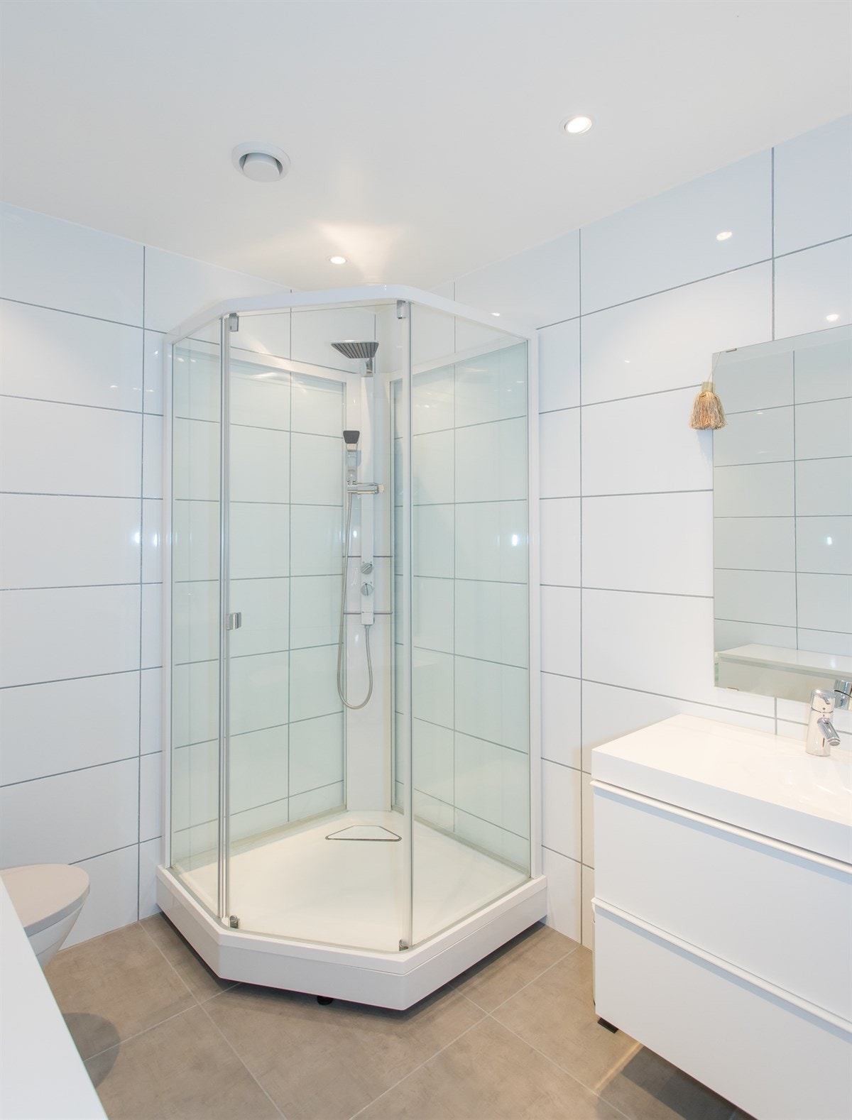 Privat bad ved hovedsoverommet. Galleribilde