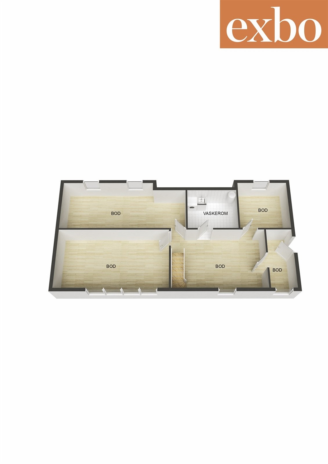 Plantegning kjeller Galleribilde