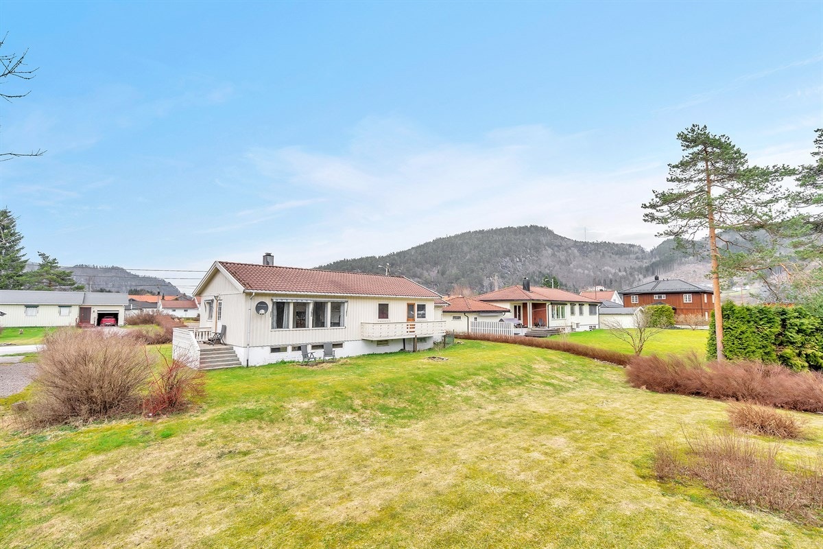 Flat og solrik tomt Galleribilde