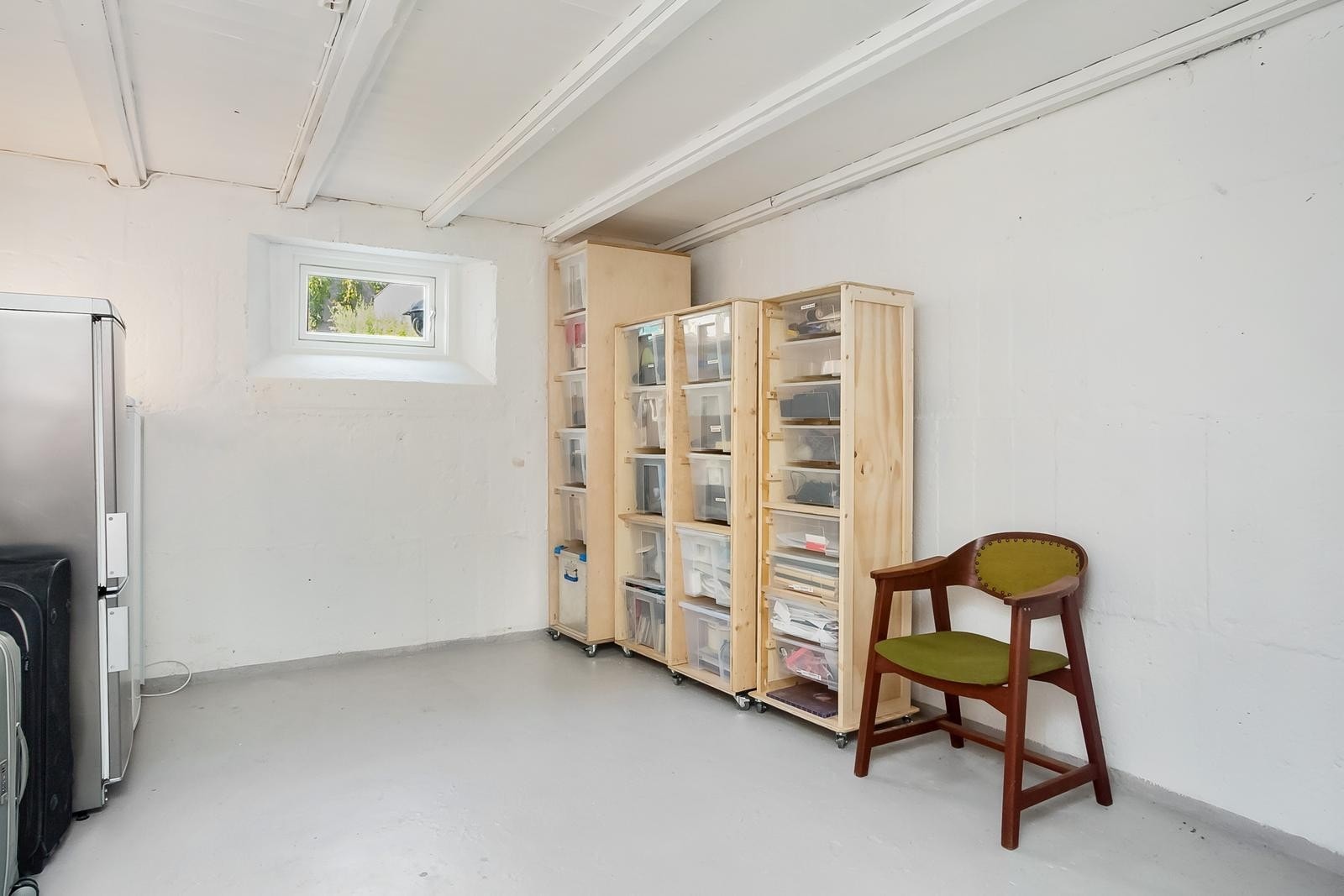 Eget praktisk lagerrom under leiligheten. Galleribilde