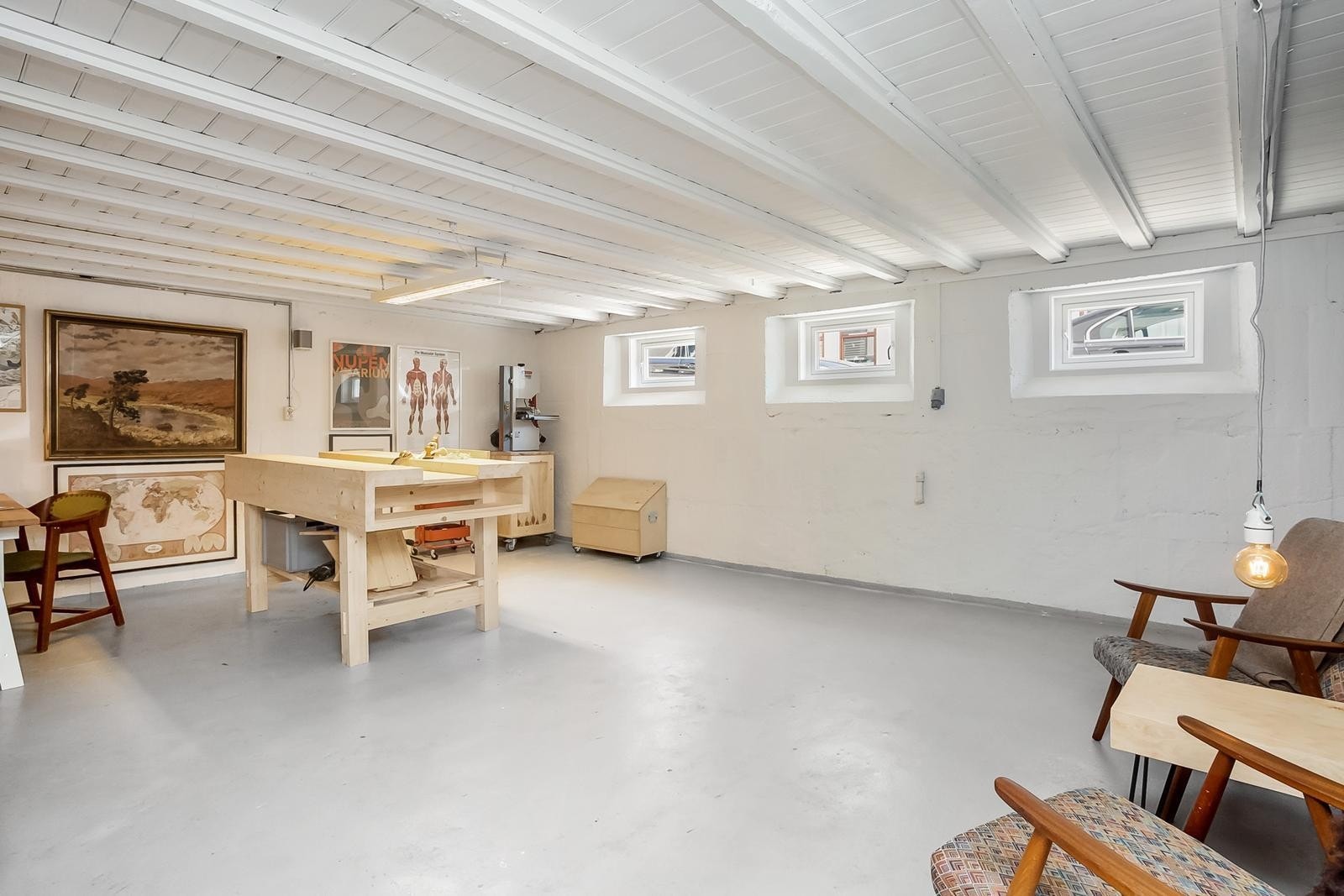 Fra kjellerrom rett under leiligheten Galleribilde
