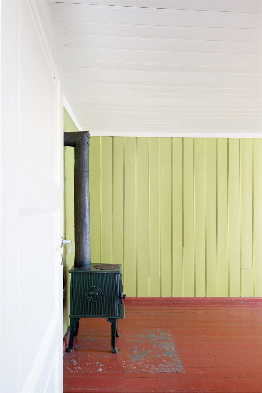 Peis på et av soverommene. Galleribilde