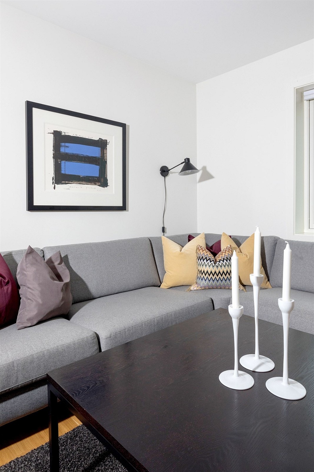 Detalj - Tv-stue Galleribilde